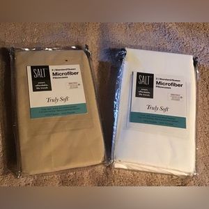 Pillowcases - SALT Microfiber - Standard/Queen - 2 sets